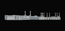 Makkah Grand Mosque Model 3D Design File - view 2