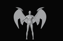 Comic Convention LED Wings Model 3D Design File - view 7
