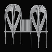 Sculptural Canopy Pavilion Model 3D Design File - view 1