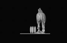 Horse Tabletop Figurine 3D Design File - view 7