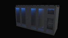 Modular Datacenter Cabinet System Model 3D Design File - view 6