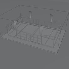 Tennis Court Award Trophy 3D Design File - view 1