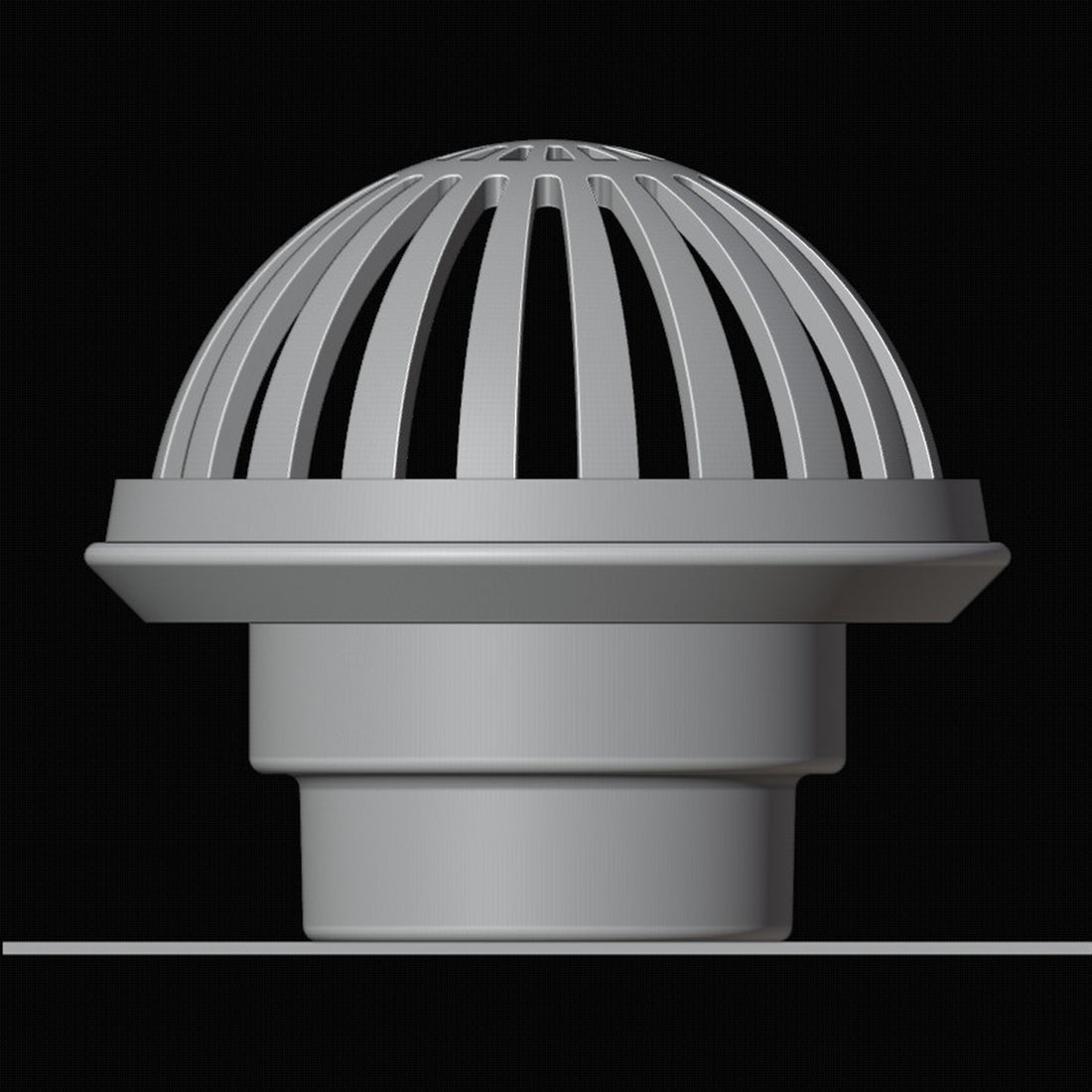 Roof Drain Strainer Model 3D Design File - view 1