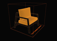 Chair Model 3D Design File - view 2