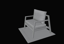 Chair Model 3D Design File - view 4