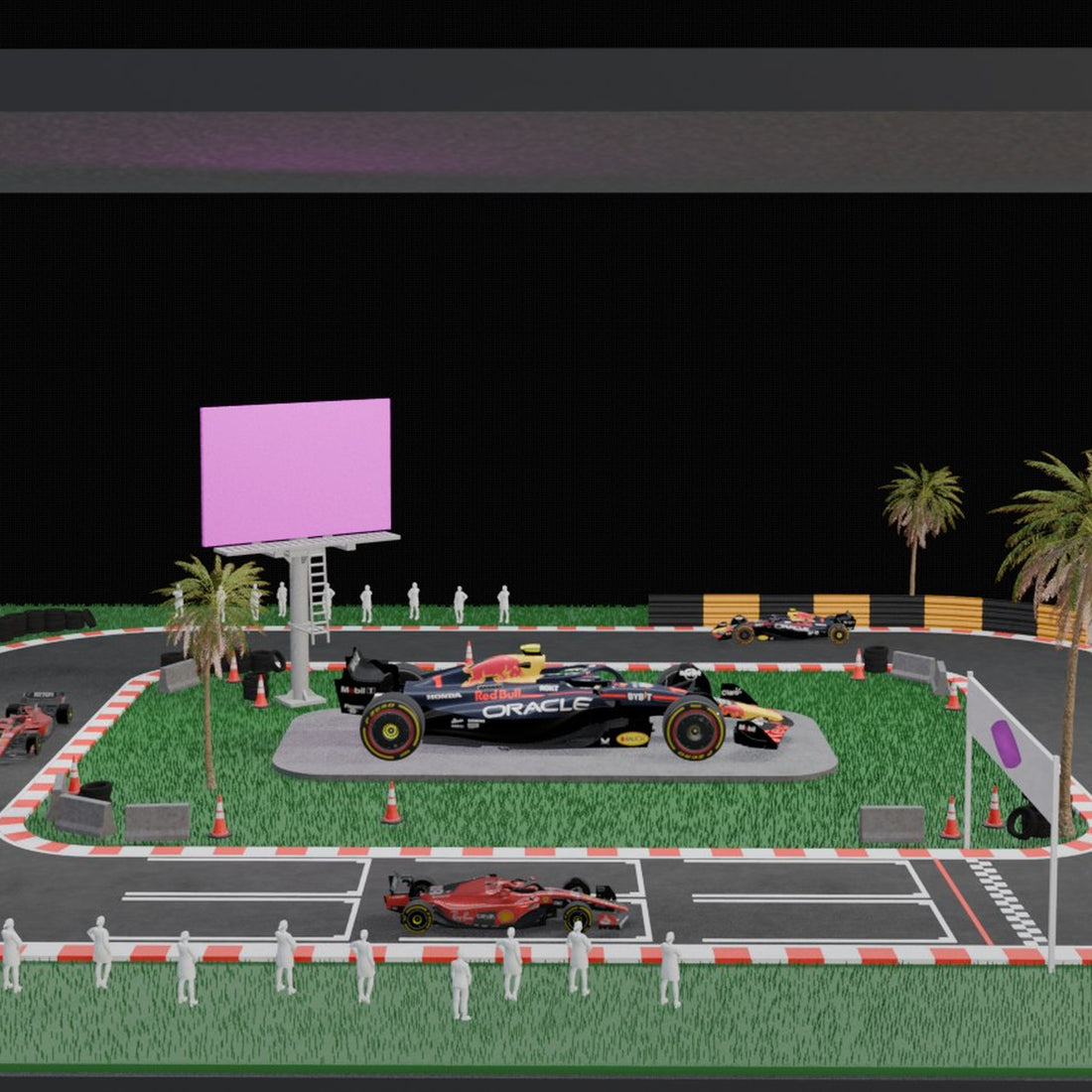 F1 Track Experience Model For Retail 3D Design File - view 1