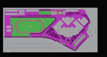University Campus Master Plan Model 3D Design File - view 2