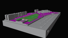 University Campus Master Plan Model 3D Design File - view 4