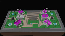 Luxury Villa Compound Model Diorama 3D Design File - view 4