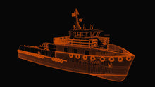 Naval Ship Model 3D Design File - view 3