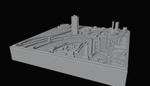 Area Map Relief Model 3D Design File - view 5