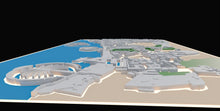 Large Dubai Map Relief Model 3D Design File - view 2