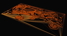 Large Dubai Map Relief Model 3D Design File - view 4