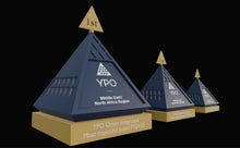 Pyramid Award Trophy Set 3D Design File - view 2