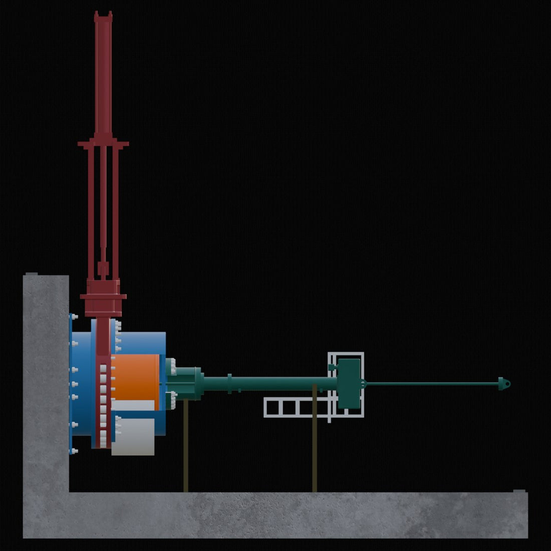 Valve Actuator Assembly Model 3D Design File - view 1
