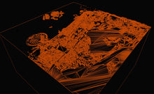 Dubai Map 1.5 x 1.5m Relief Panel 3D Design File - view 7