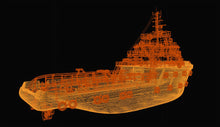 Tugboat Offshore Vessel Model 3D Design File - view 5