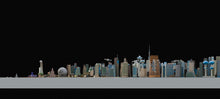 Dubai Future Map Model 3D Design File - view 3