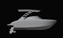 Speedboat Model 3D Design File - view 2