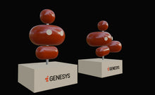 Abstract Capsule Award Trophy 3D Design File - view 3