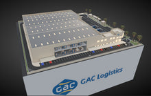 Logistics Warehouse Model 3D Design File - view 4
