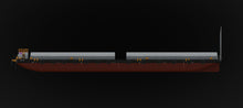 Black Pearl Barge Ship Model 3D Design File - view 3