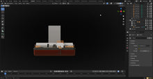 Black Pearl Barge Ship Model 3D Design File - view 4