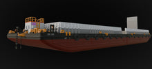 Black Pearl Barge Ship Model 3D Design File - view 7