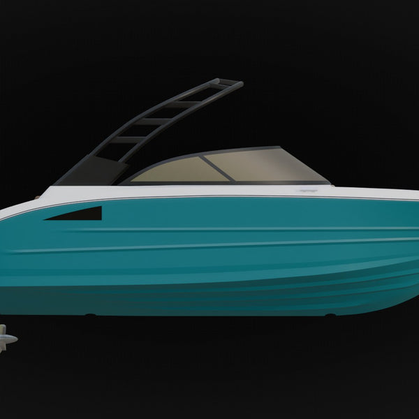 Sport Bowrider Boat Model 3D Design File - view 1