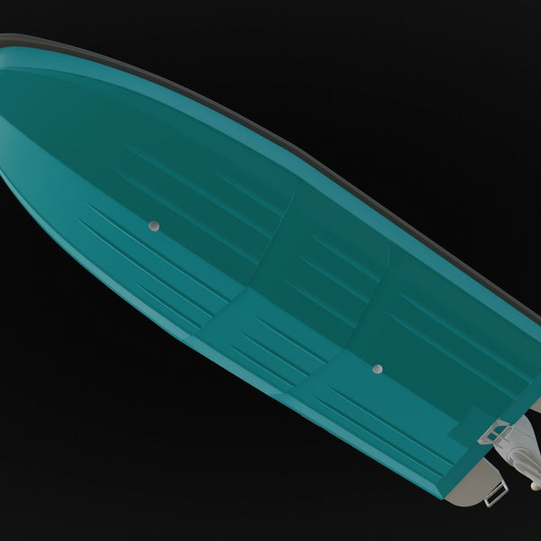 Cabin Cruiser Boat Model 3D Design File - view 1