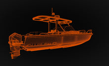 Cabin Cruiser Boat Model 3D Design File - view 7