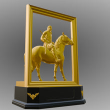 Sheikh Zayed UAE Founder on Horse Figurine 3D Design File - view 1