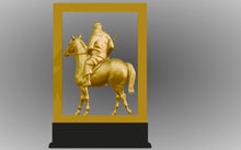 Sheikh Zayed UAE Founder on Horse Figurine 3D Design File - view 4