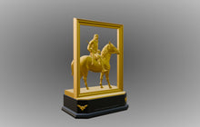 Sheikh Zayed UAE Founder on Horse Figurine 3D Design File - view 5
