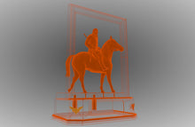 Sheikh Zayed UAE Founder on Horse Figurine 3D Design File - view 6