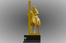Sheikh Zayed UAE Founder on Horse Figurine 3D Design File - view 7