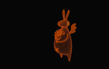 Stylised Rabbit Figurine 3D Design File - view 3