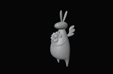 Stylised Rabbit Figurine 3D Design File - view 4