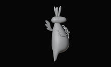 Stylised Rabbit Figurine 3D Design File - view 6