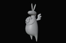Stylised Rabbit Figurine 3D Design File - view 8