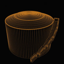 Miniature Storage Tank 3D Design File - view 1
