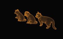 Miniature Cat Figurine 3D Design File - view 2