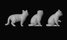 Miniature Cat Figurine 3D Design File - view 5