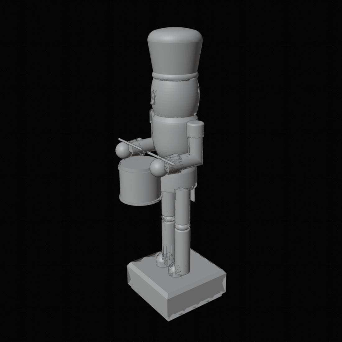 Giant Nutcracker Soldier 3D Design File - view 1