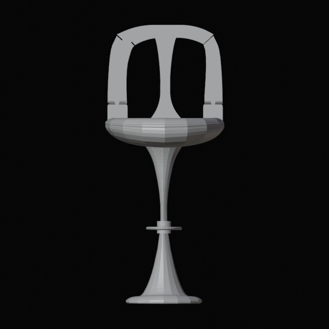 Miniature Bar Stool 3D Design File - view 1