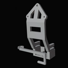 Towbar Bracket and Rack Mechanism 3D Design File - view 1