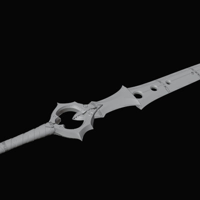 Fantasy Infinity Blade Sword Cosplay Prop 3D Design File - view 1