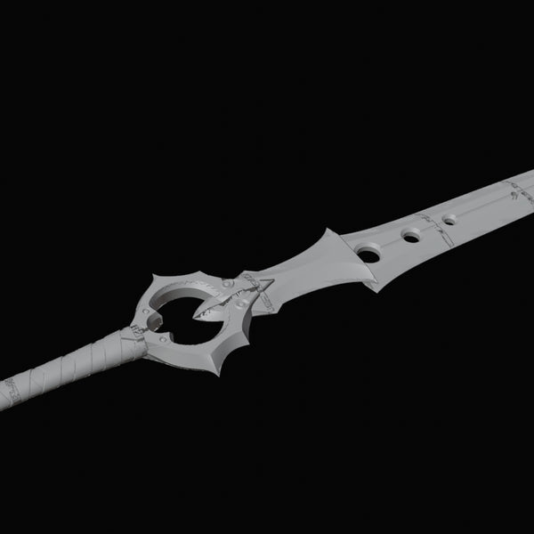 Fantasy Infinity Blade Sword Cosplay Prop 3D Design File - view 1
