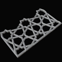 Islamic Star Pattern Frame Mould 3D Design File - view 1