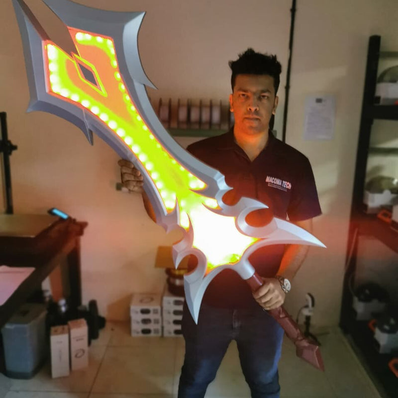 Blade of Aatrox League of Legends LED Cosplay Sword